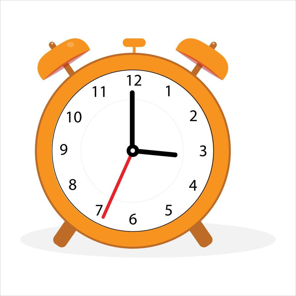 Alarm clock Illustration icon vector