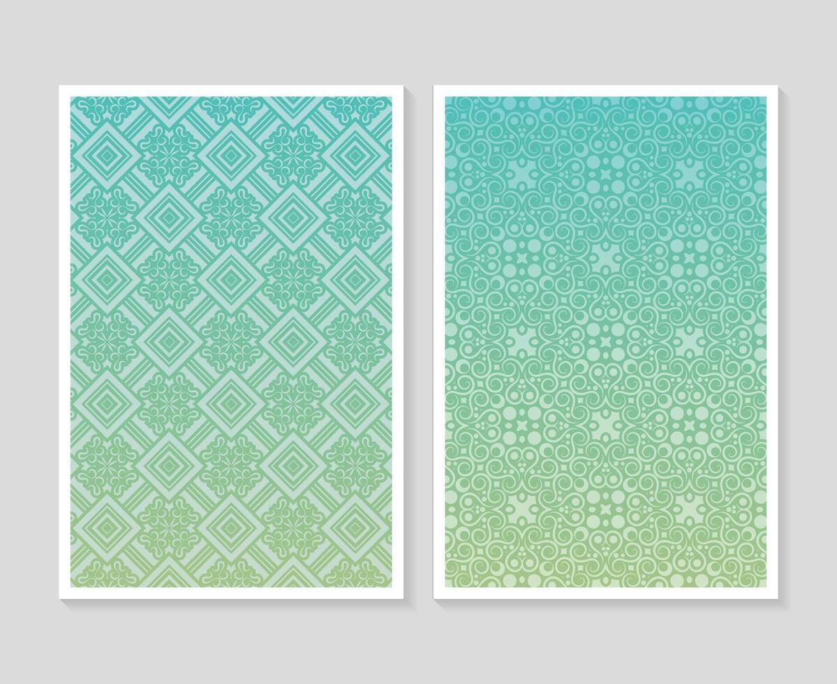 colorful minimal abstract pattern cover design. vector