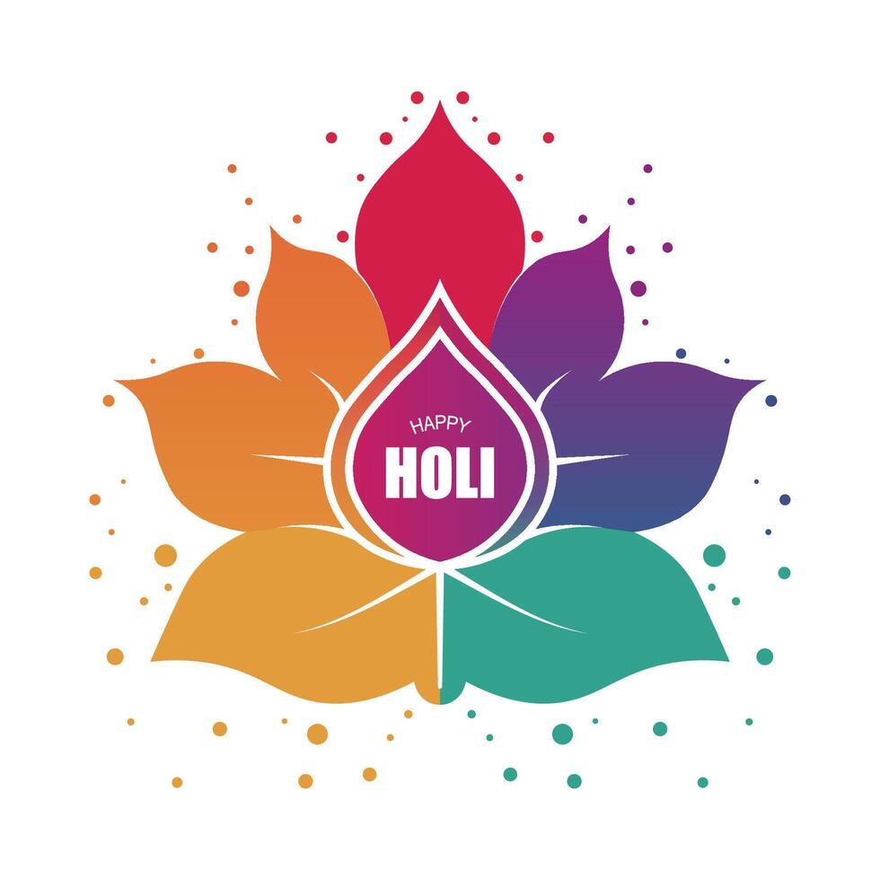 Celebrate the Vibrant Colors of Holi vector