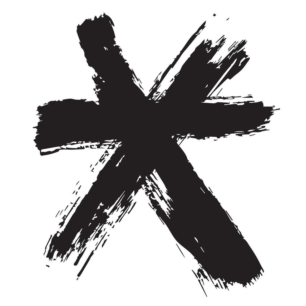 Forgotten Devotion Blackened Cross vector