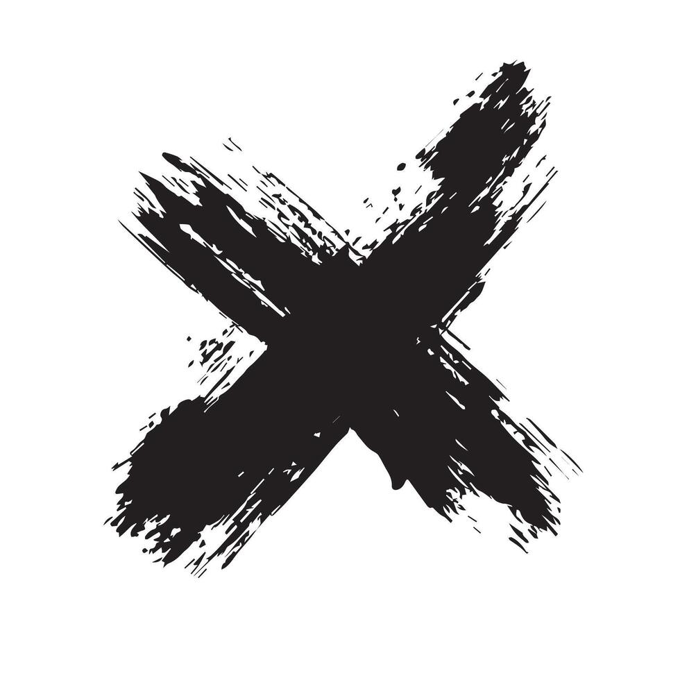 Worn Prayers Black Christian Symbol vector