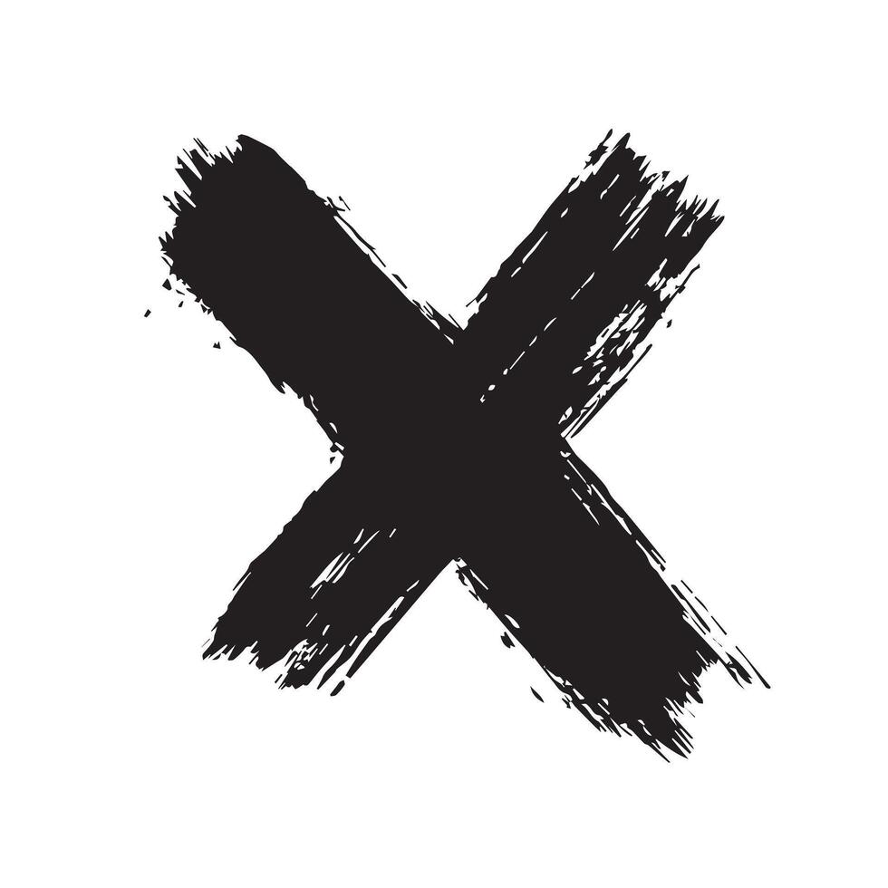 Deep Shadows Grunge Christian Cross vector