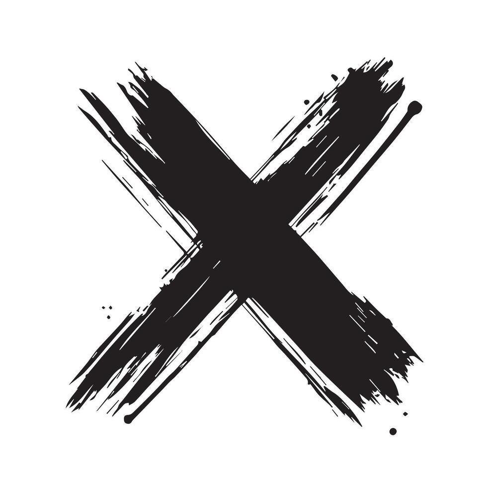 Rugged Devotion Distressed Cross Art vector