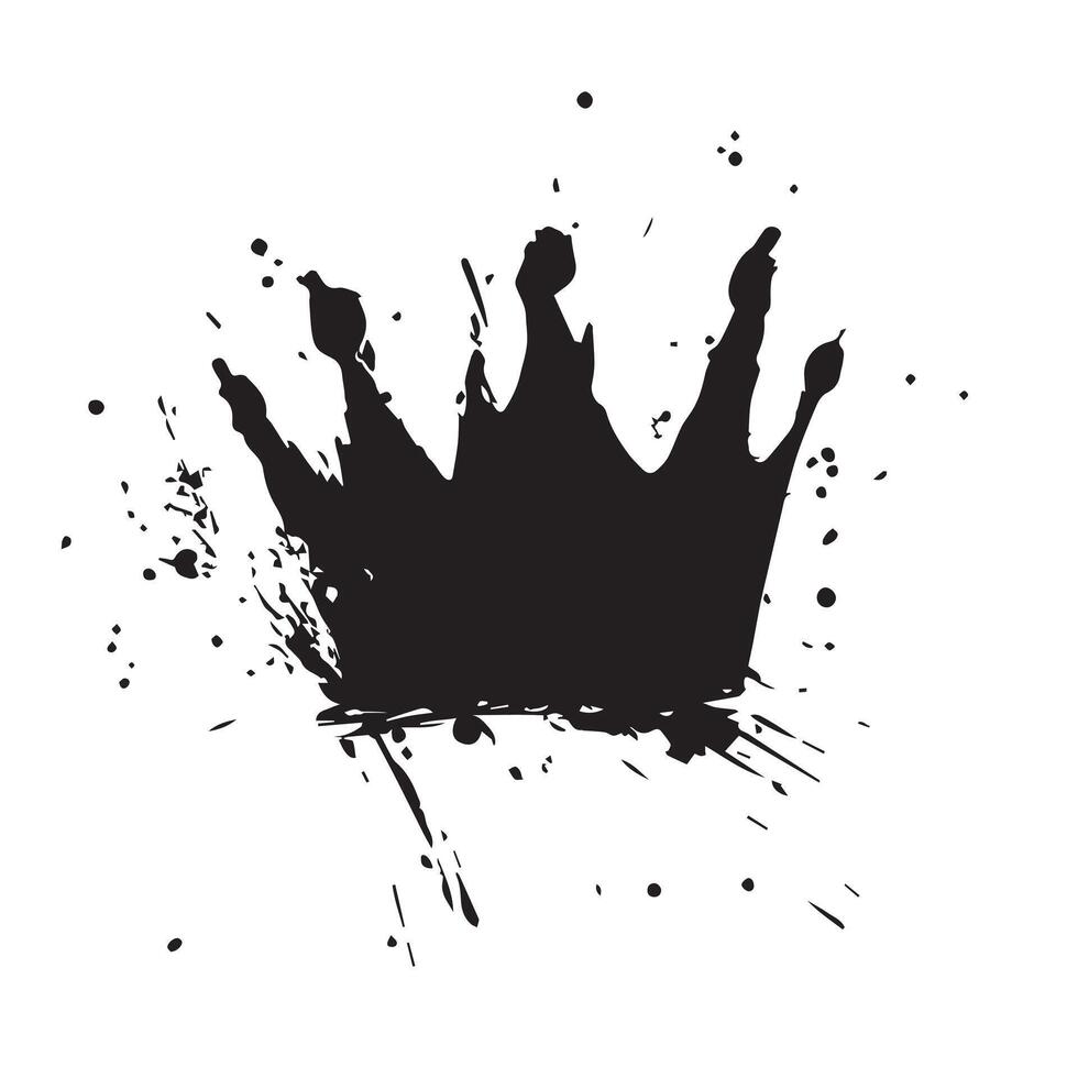 Tattered Throne Crown vector