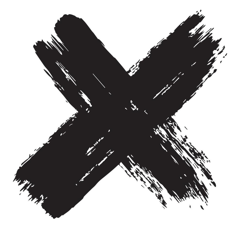 Shadowed Reverence Distressed Cross vector