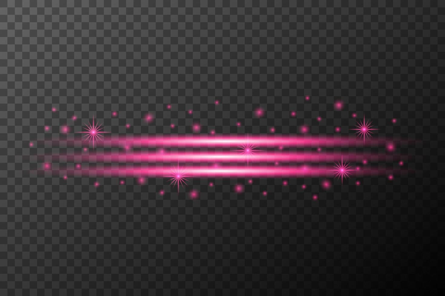 pink glowing light effect on background vector