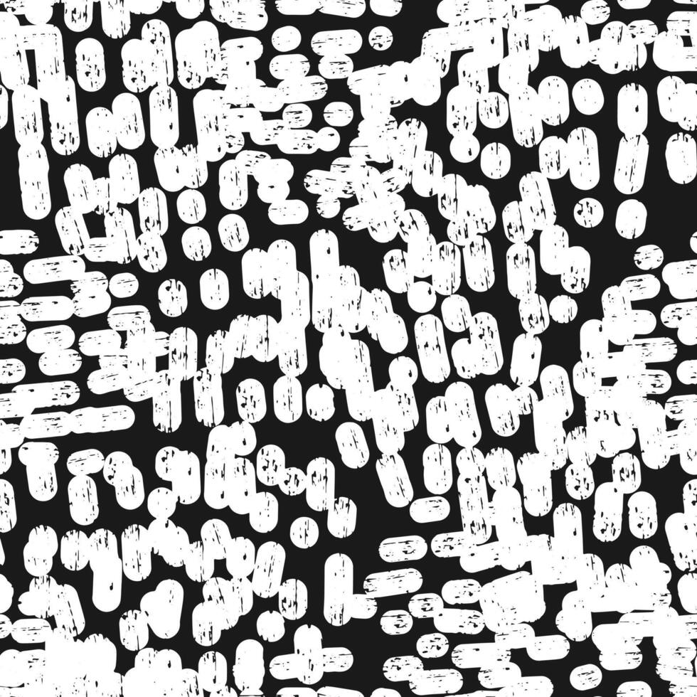 a black and white. pattern with white dots vector