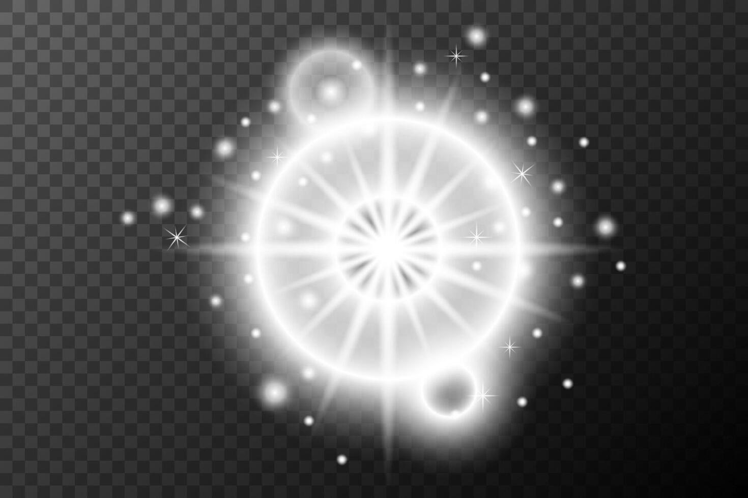 a white. starburst on background vector