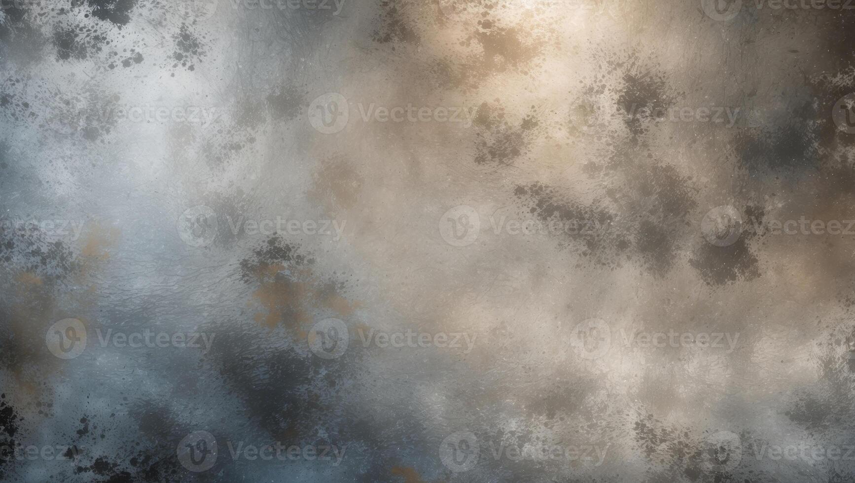 Abstract of silver metal grunge shade gradient background. photo