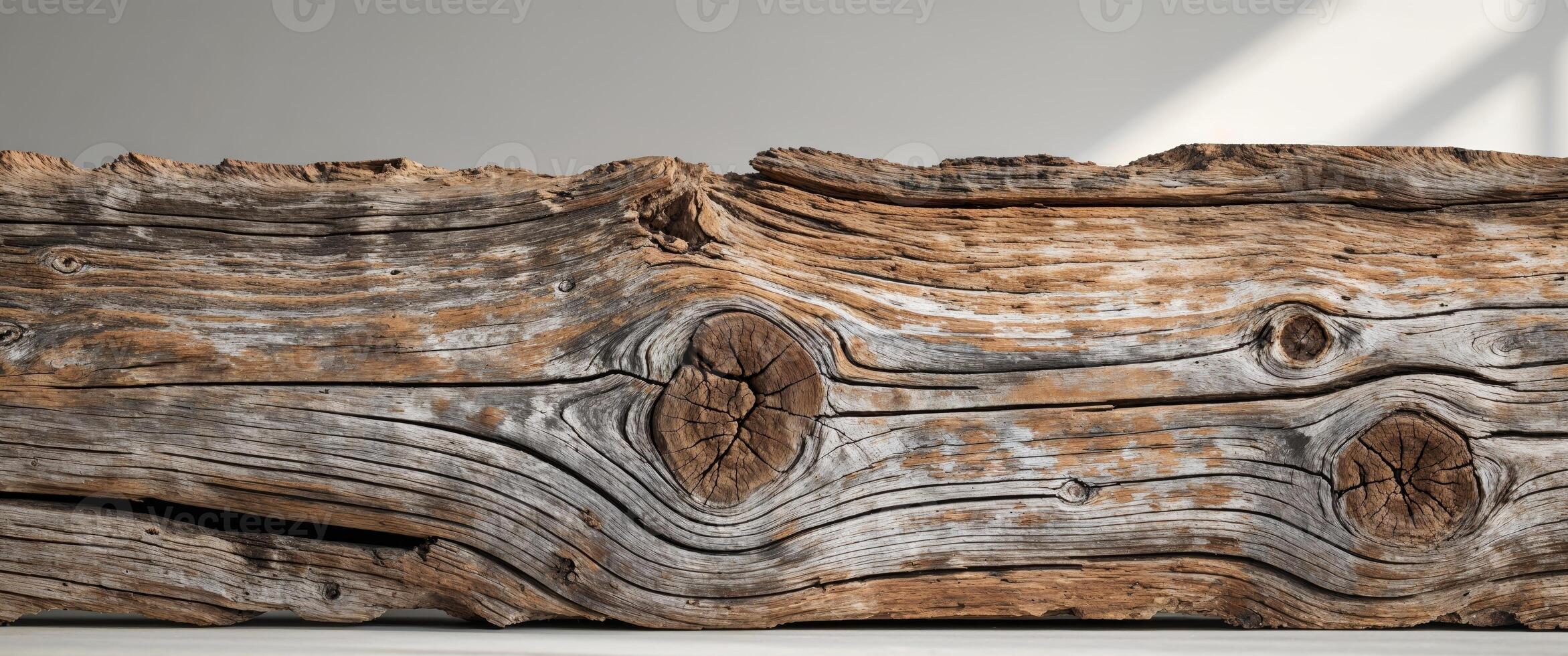 A close up of a piece of wood with a wood grain pattern photo