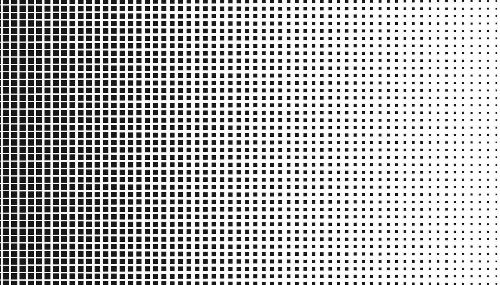 halftone square shape horizontal gradient effect vector