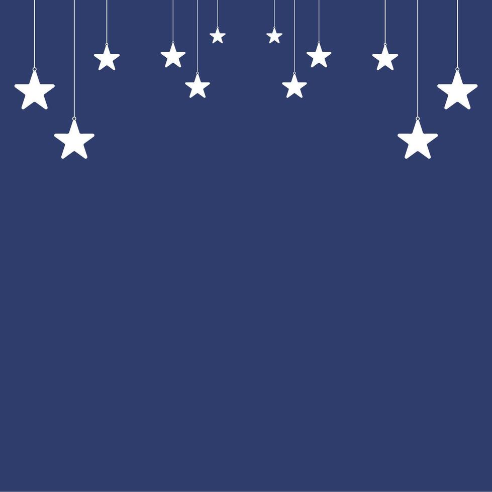 Background with empty space for writing, there are star decorations. vector