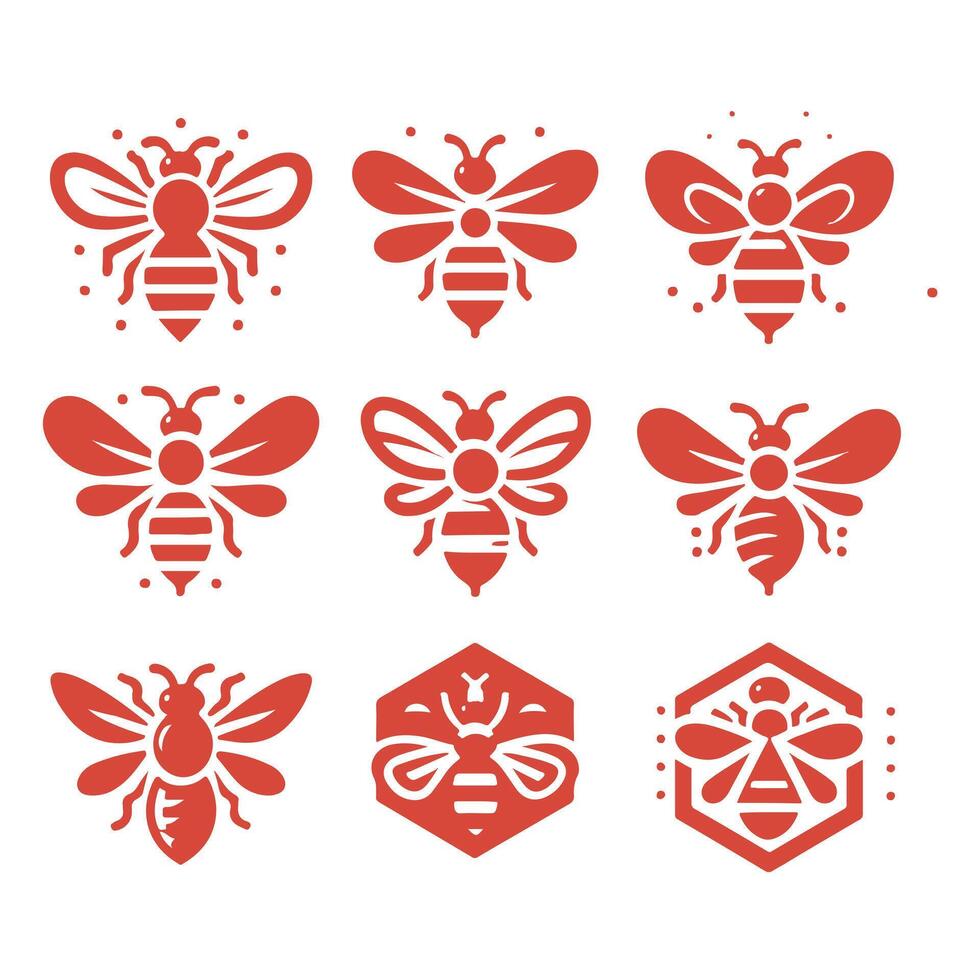 Bee Tide collection design vector