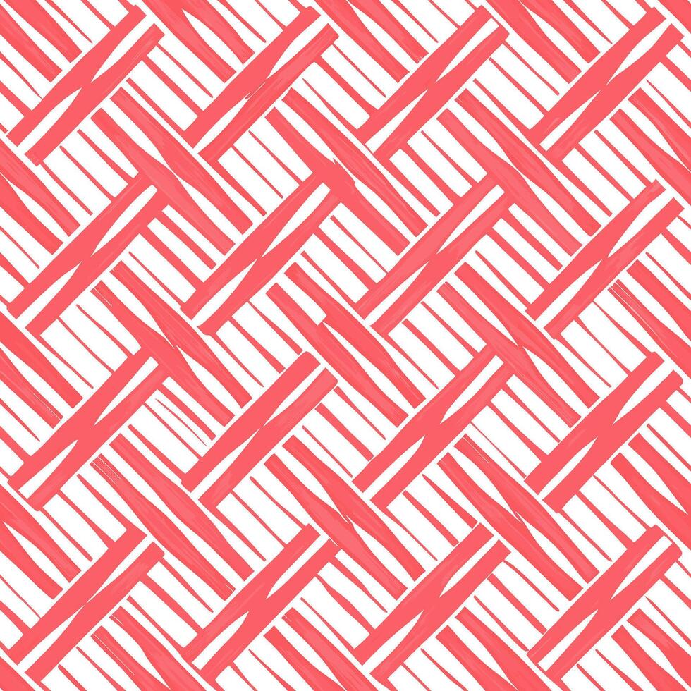 Delicate cross pattern design abstract art textile print subtle color palette top-down view modern aesthetics vector
