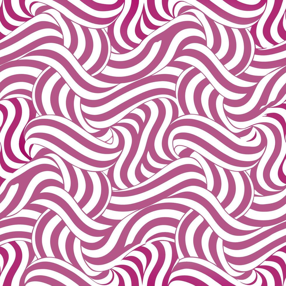 Flowing waves of pink and white a seamless pattern design for modern interiors abstract art digital texture vector