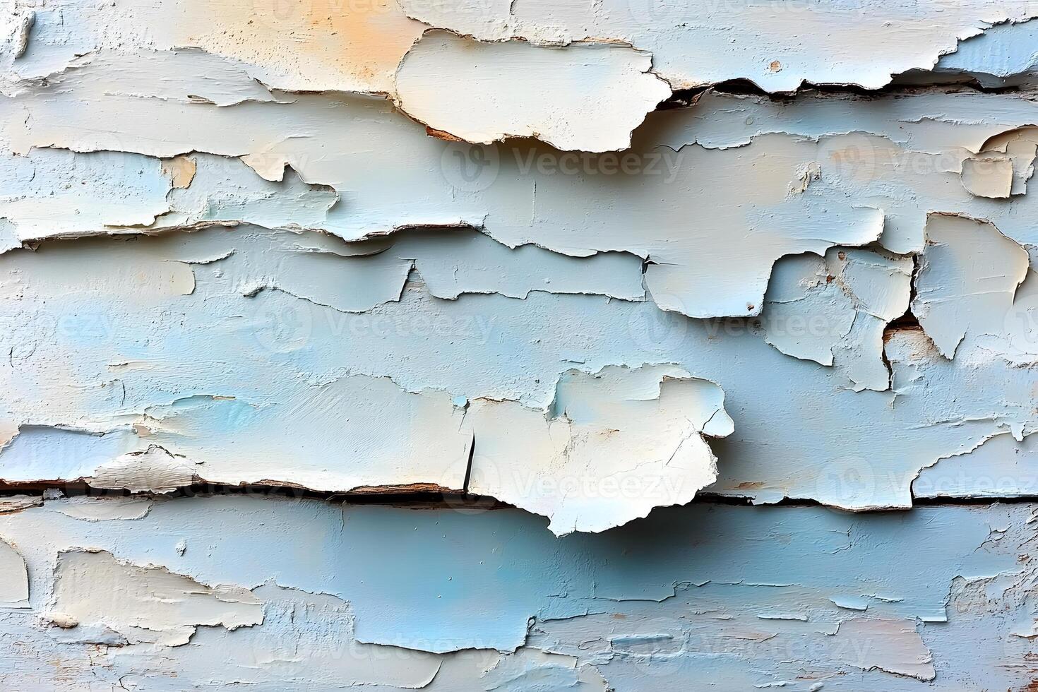 Weathered Blue Peeling Paint Texture for Backgrounds and Design Projects photo