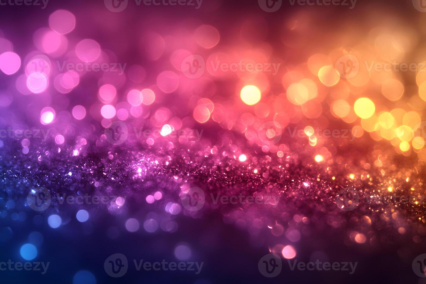 Colorful Bokeh Background for Creative Design and Festive Decor photo