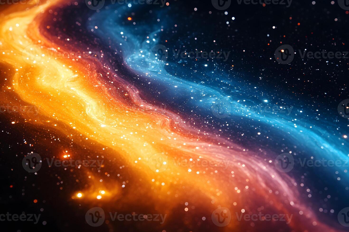 Cosmic Nebula Fantasy Art Design for Posters and Wall Decor photo