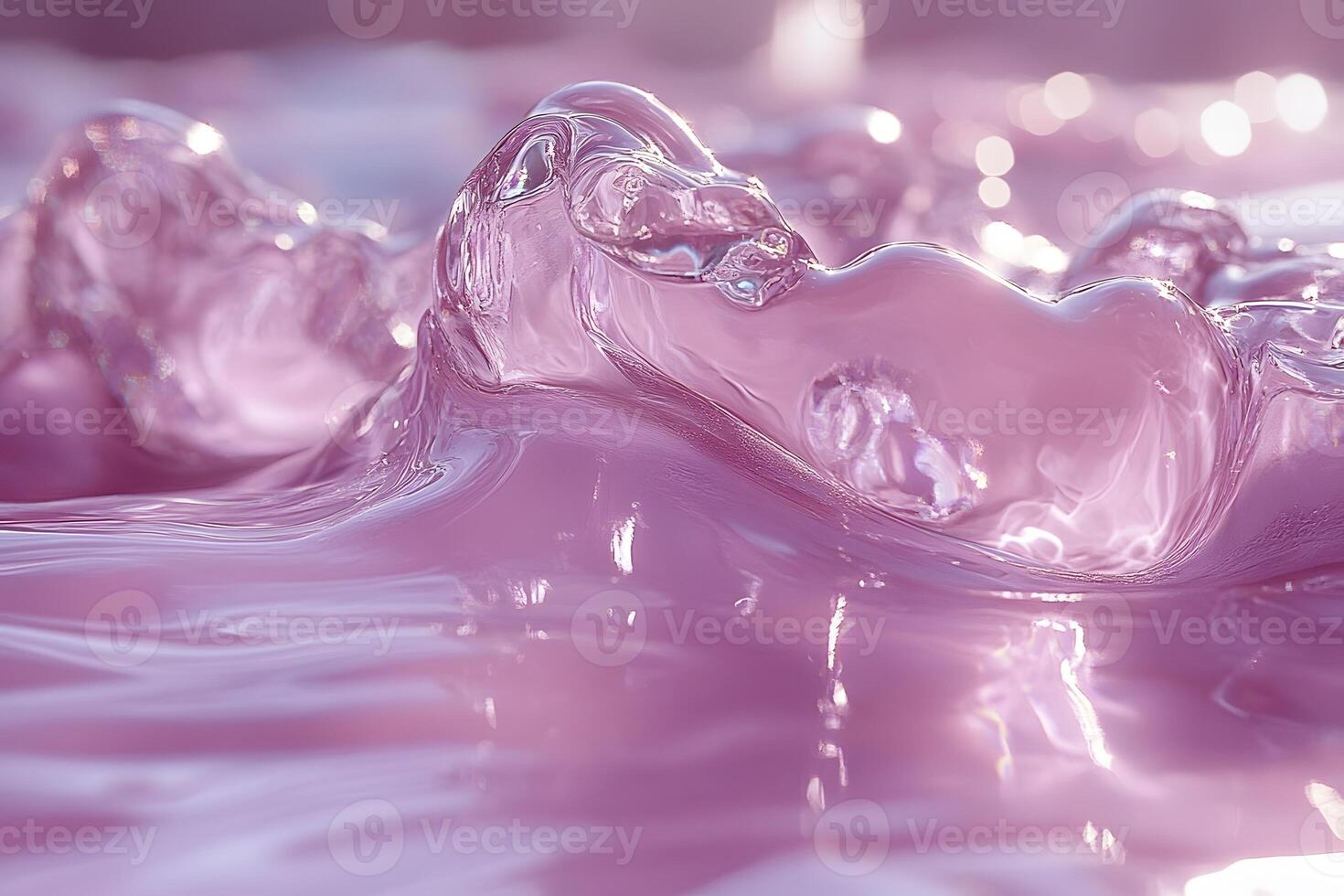 Abstract Pink Liquid Wave Texture for Creative Design and Visual Inspiration photo