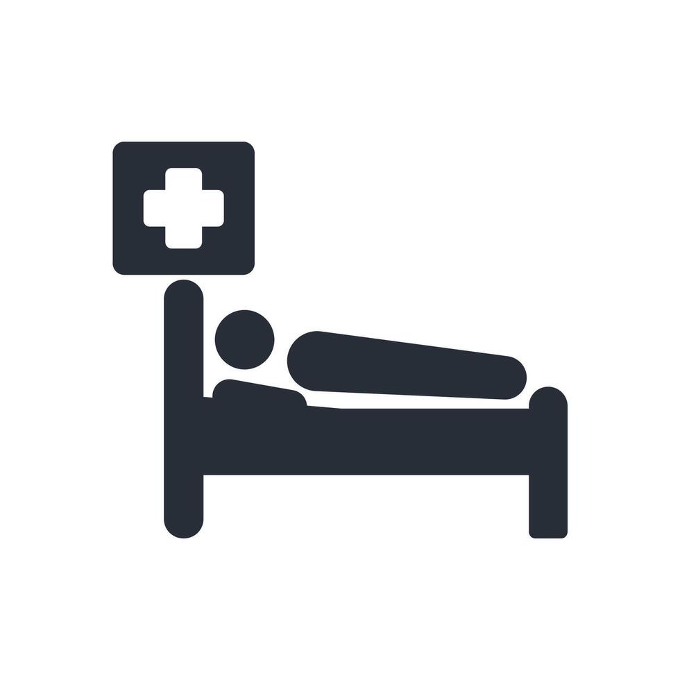 patient icon color vector
