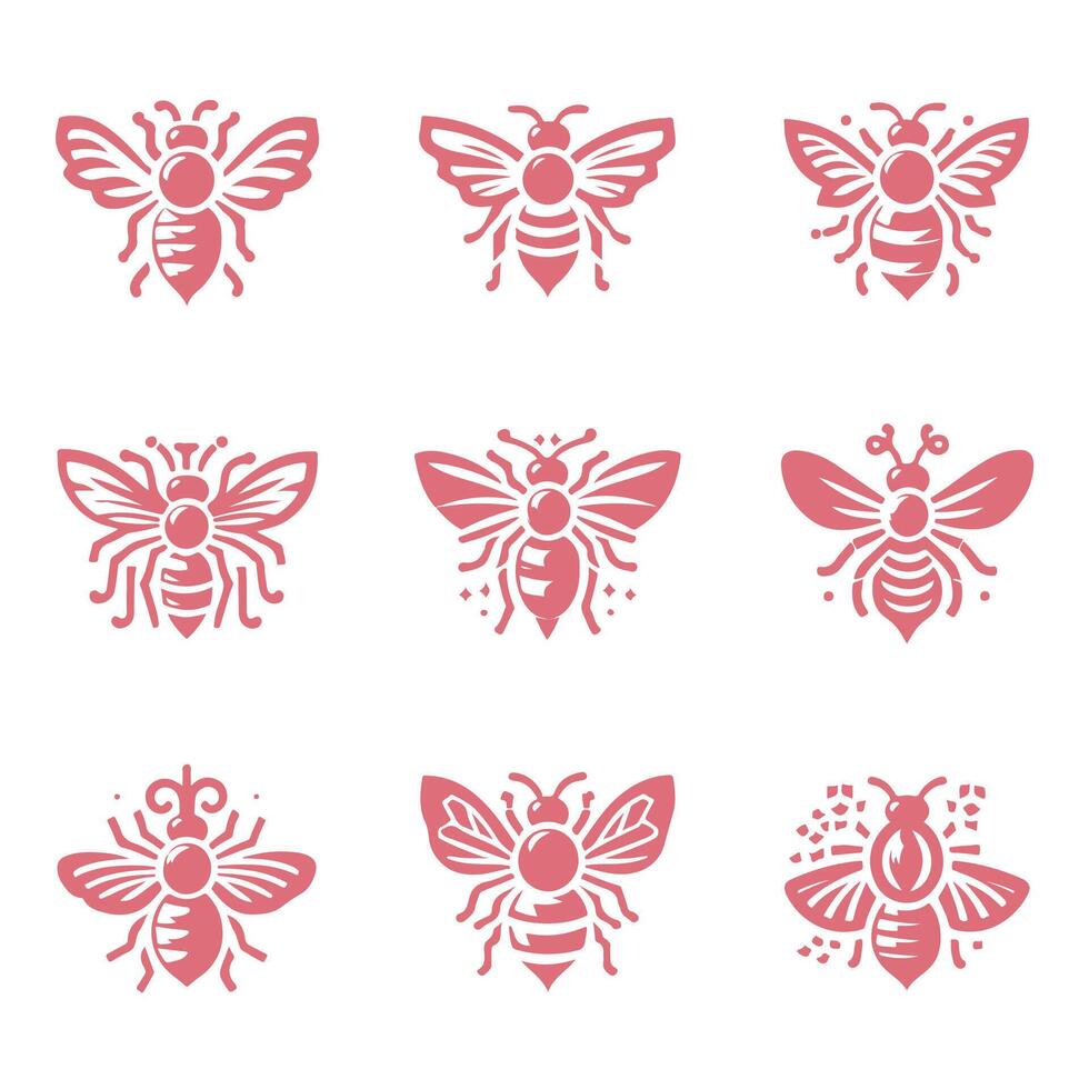 Nectar Nest collection logo vector