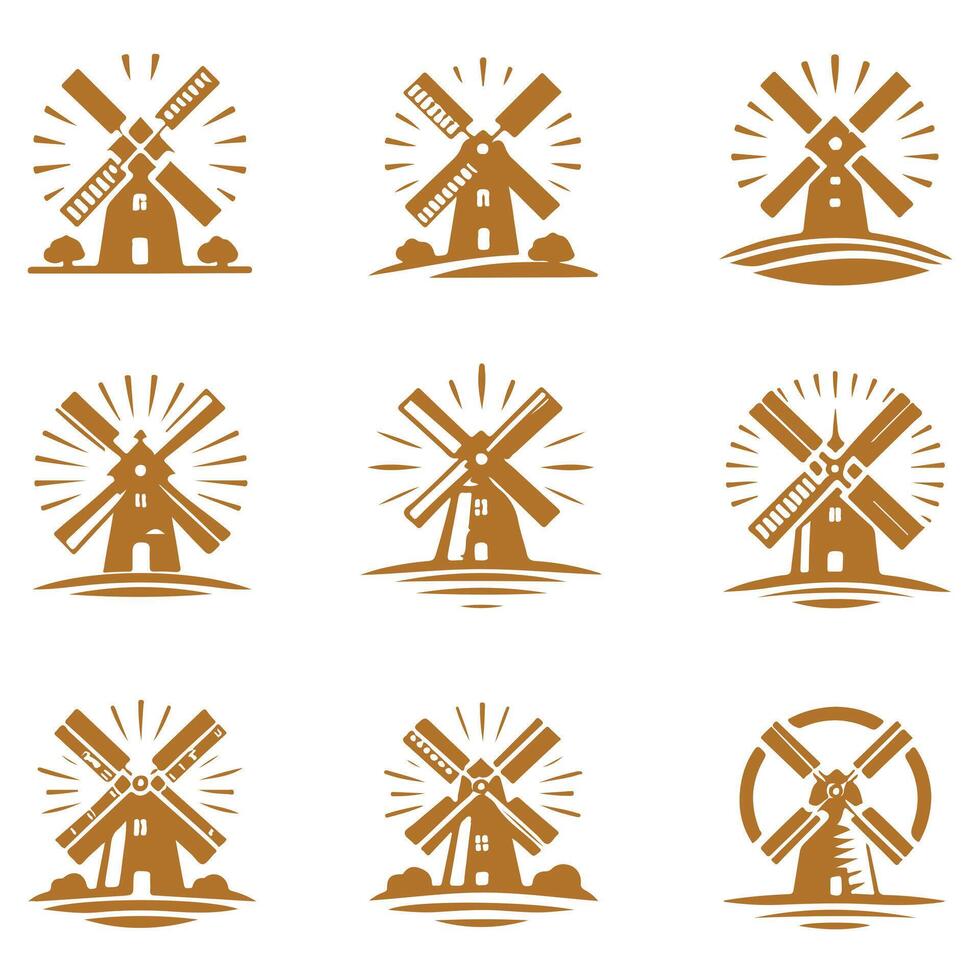 Breeze Spire collection logo vector