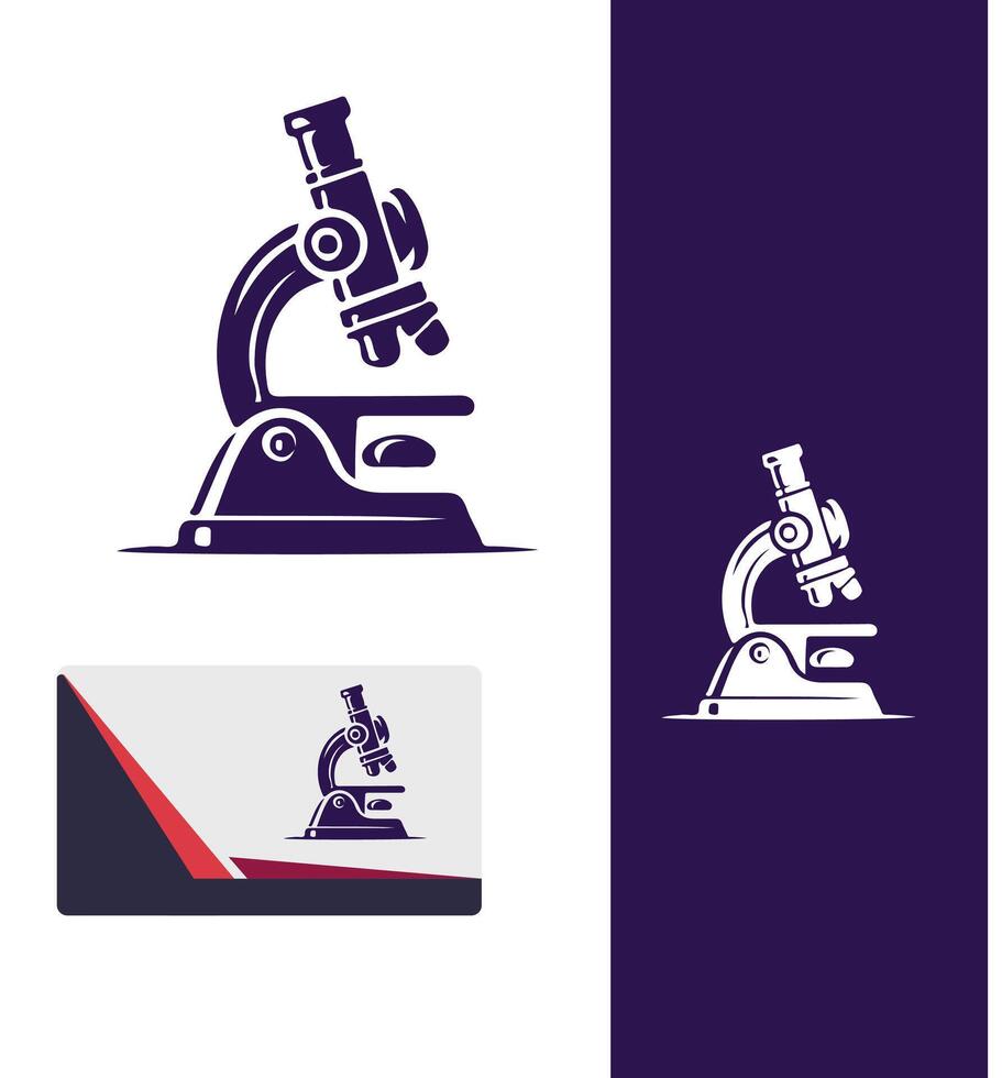 Insight Microscope Design vector