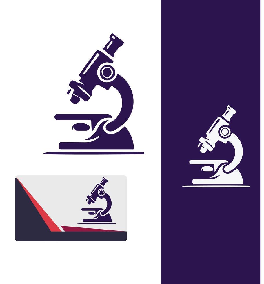 Visionary Microscope DesignLens vector