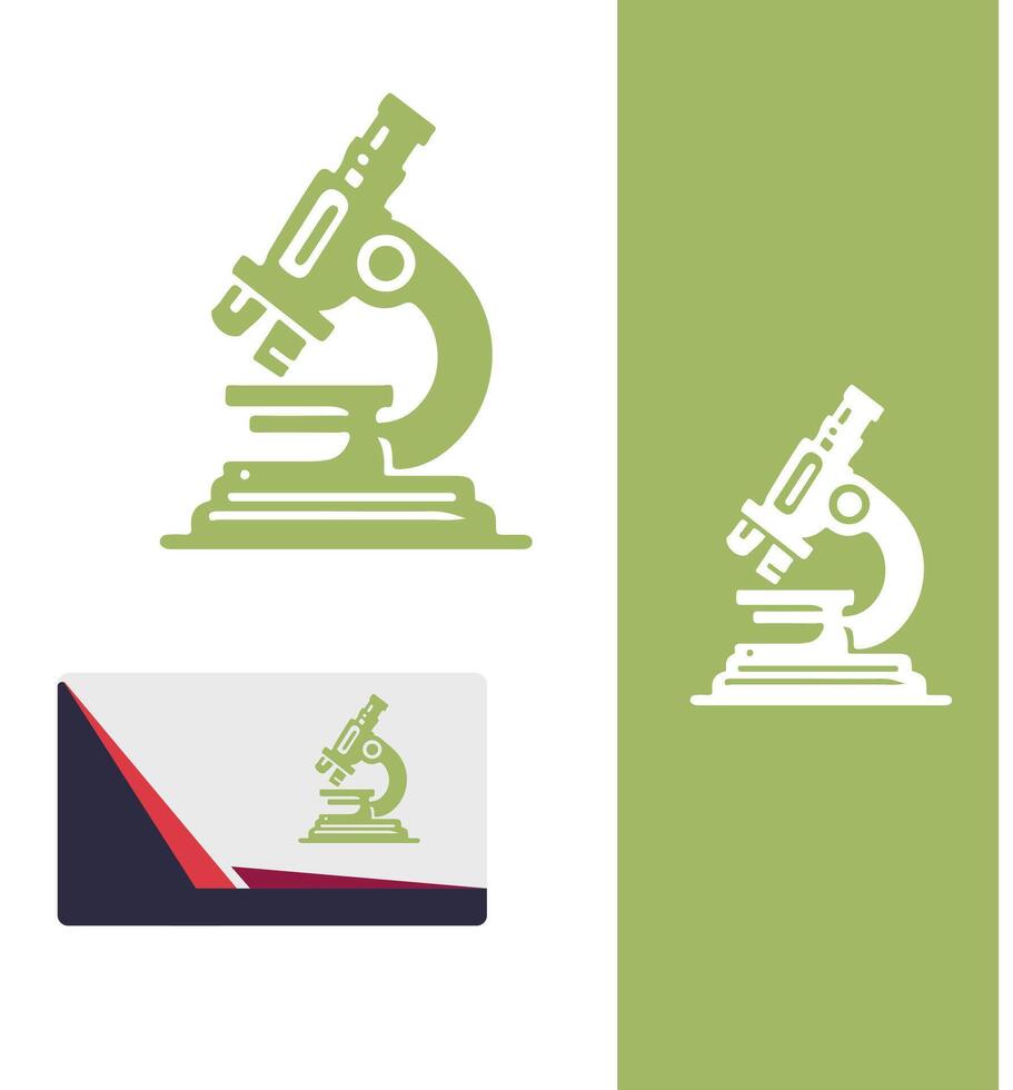 Sense Microscope Design vector