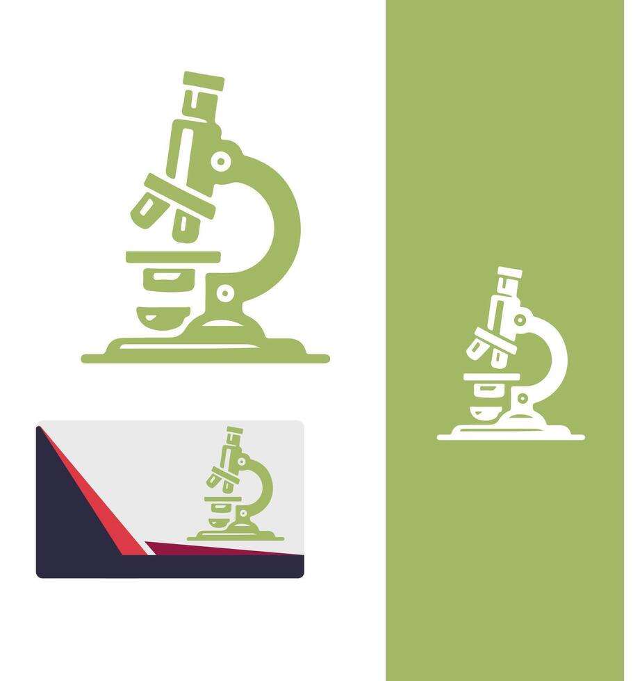 Infinite Zoom Microscope Design vector