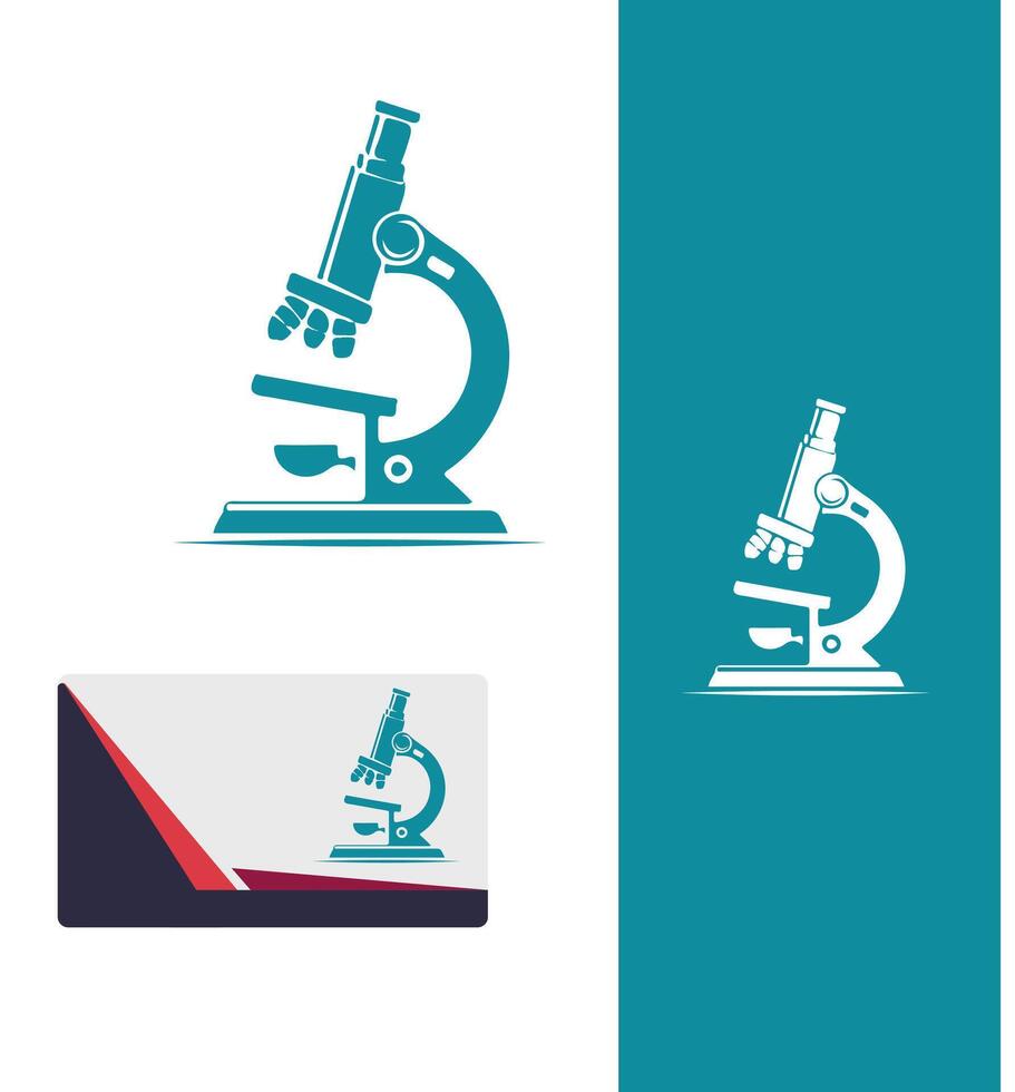 Quest Microscope Design vector
