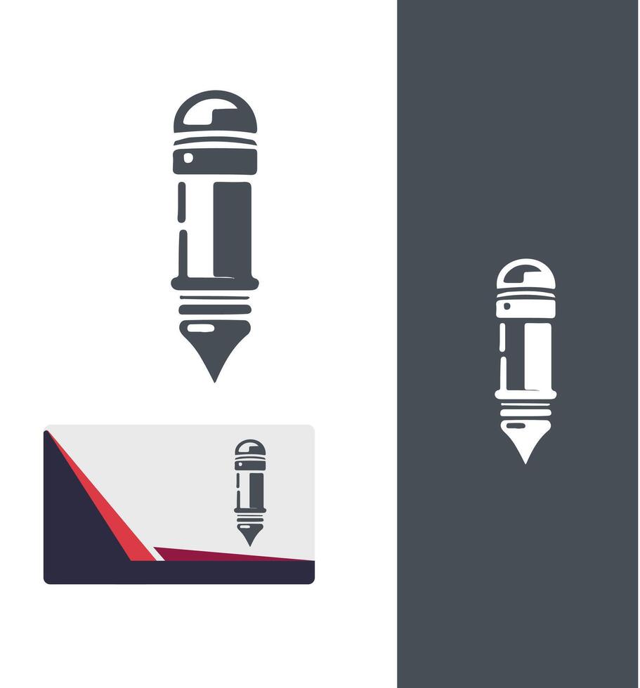 True Write pen logo design vector