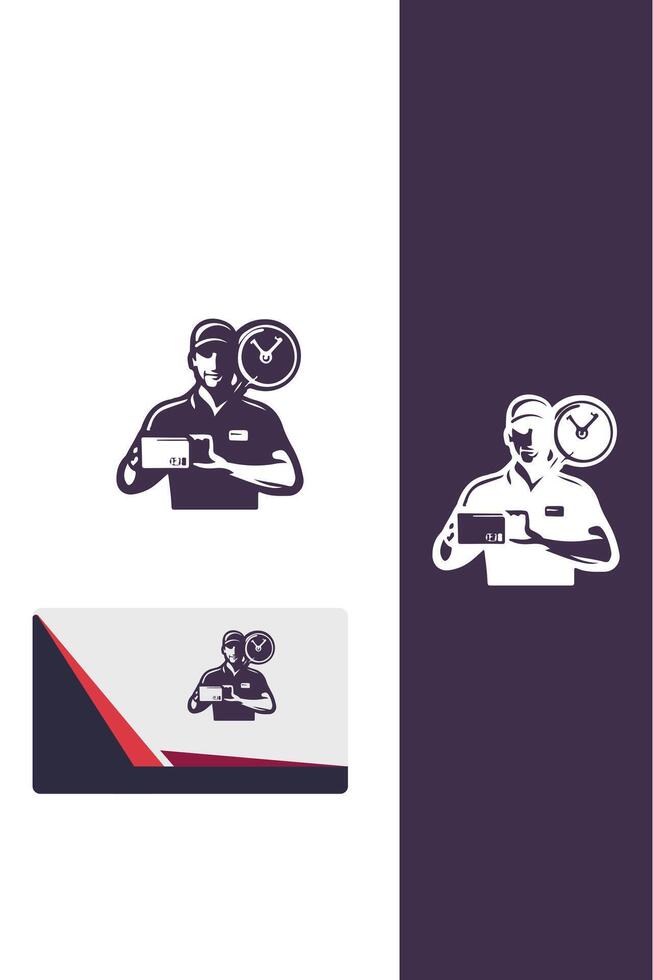 Dash Quick Delivery Gul design vector