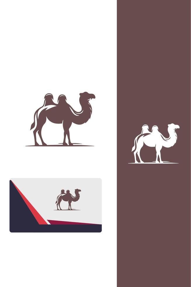 Desert Pride camel design vector