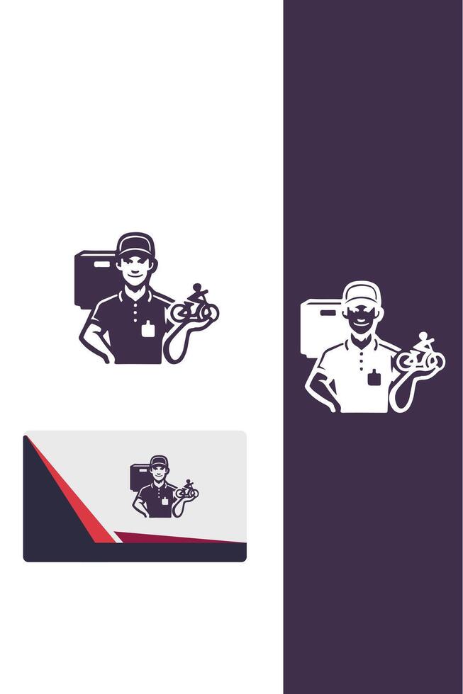 Quick Zoom Delivery Gul design vector
