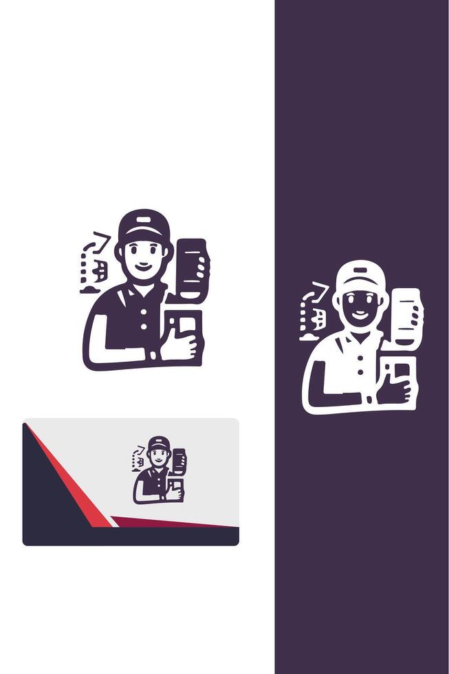 Quick Shifter Delivery Gul design vector