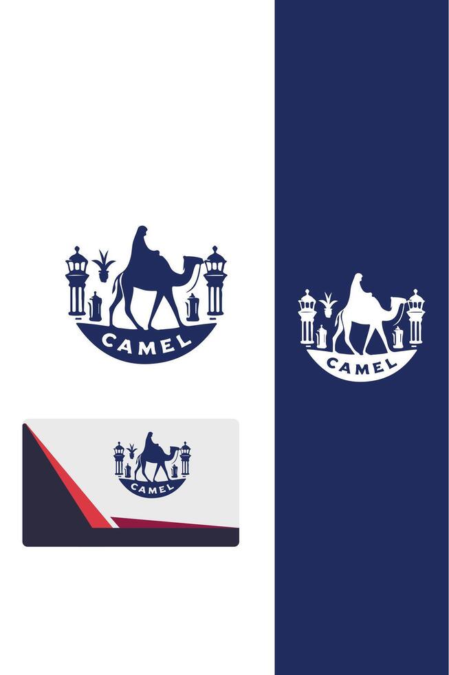 Camel Majesty camel logo vector