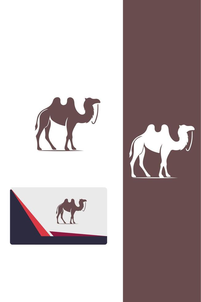 Camel Caravan camel logo vector