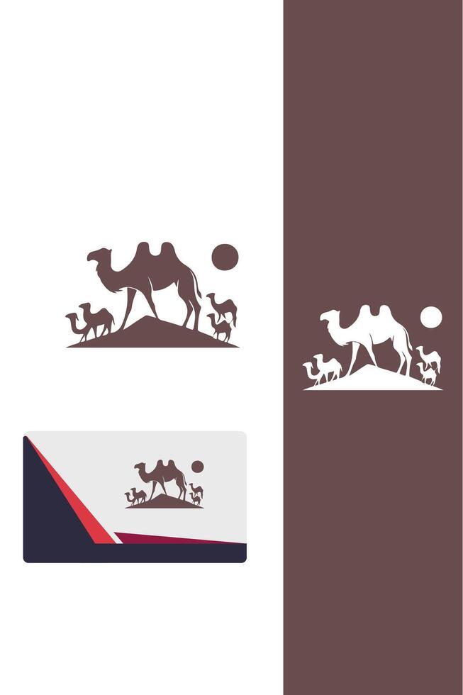 Camel Crown camel logo vector
