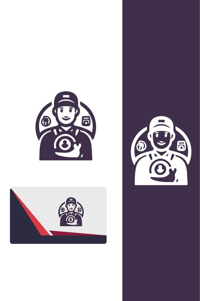 Light Fleet Delivery Gul logo vector