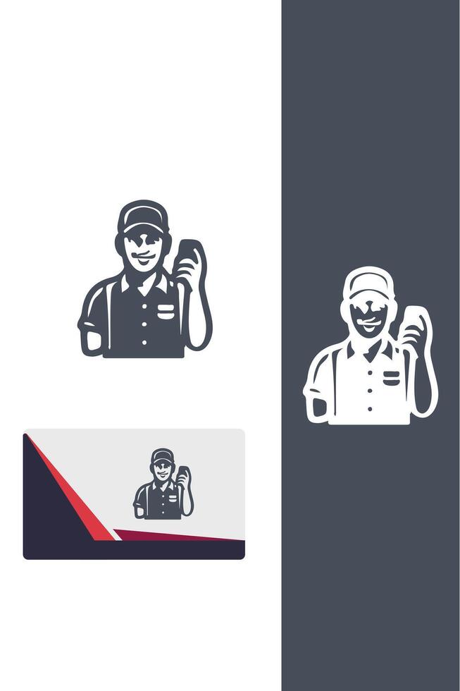 Snap Path Delivery Gul logo vector