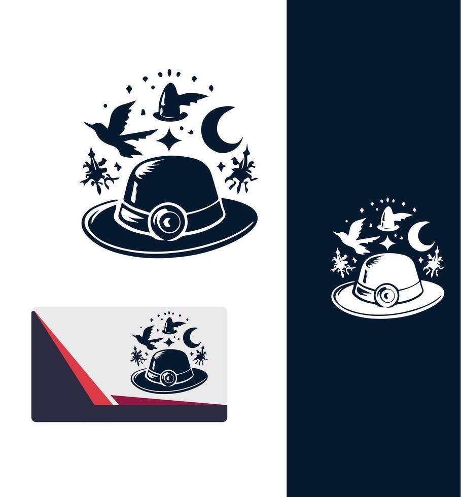 Nightshade Topper Magic Hat logo vector