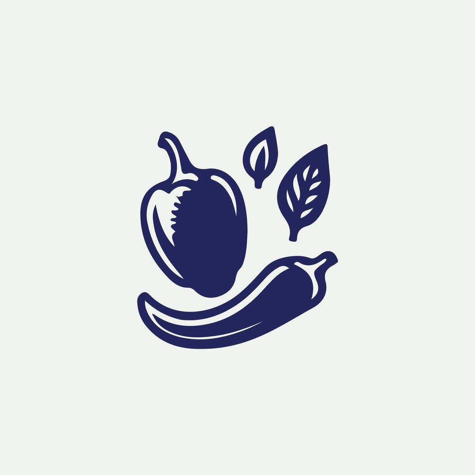 Oregano vegetable logo vector