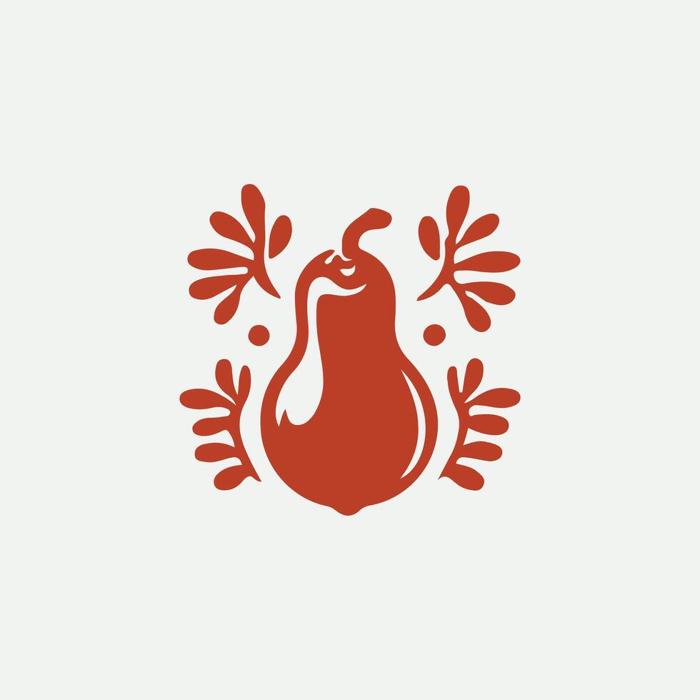 Wild Leeks vegetable logo vector