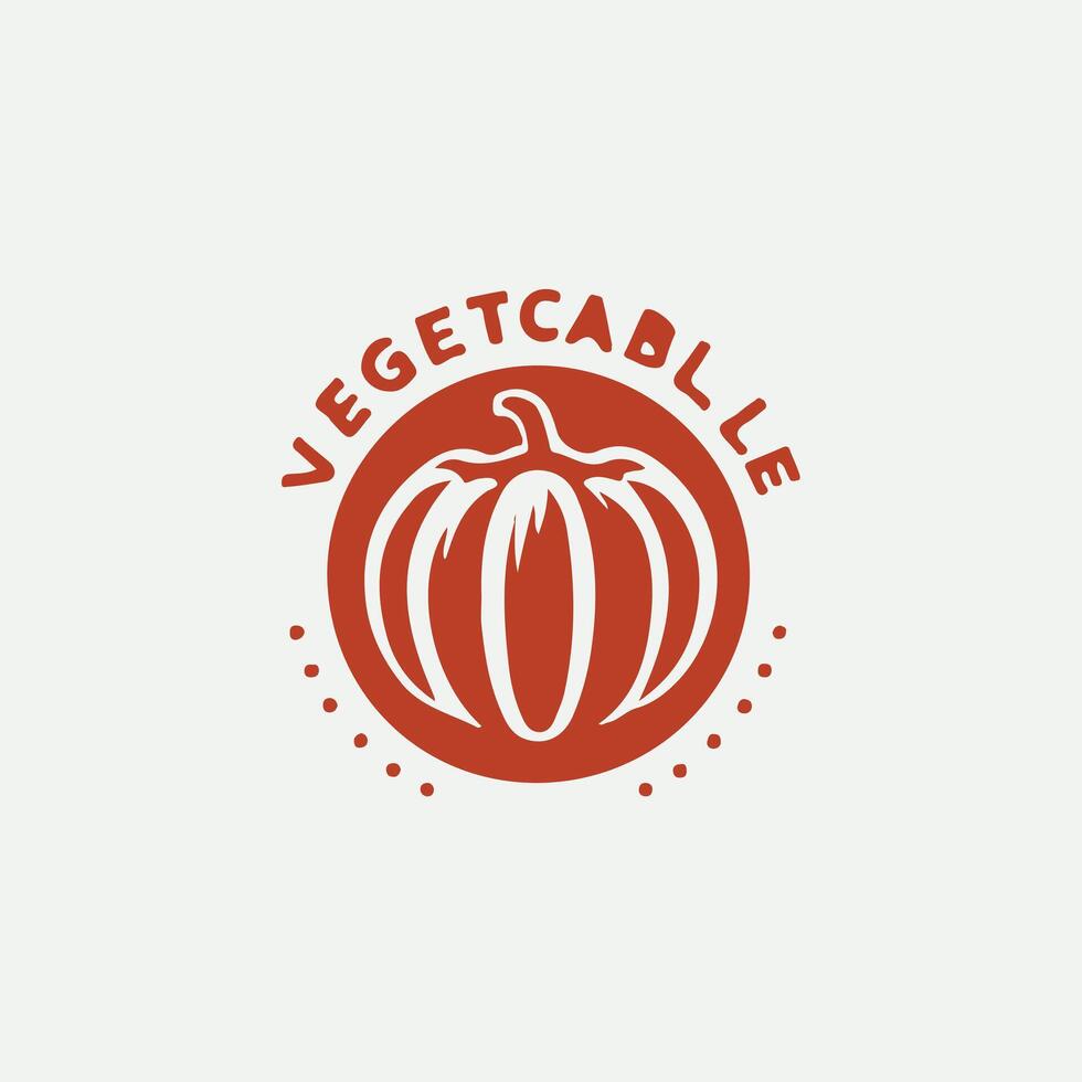Lemon Cucumber vegetable logo vector