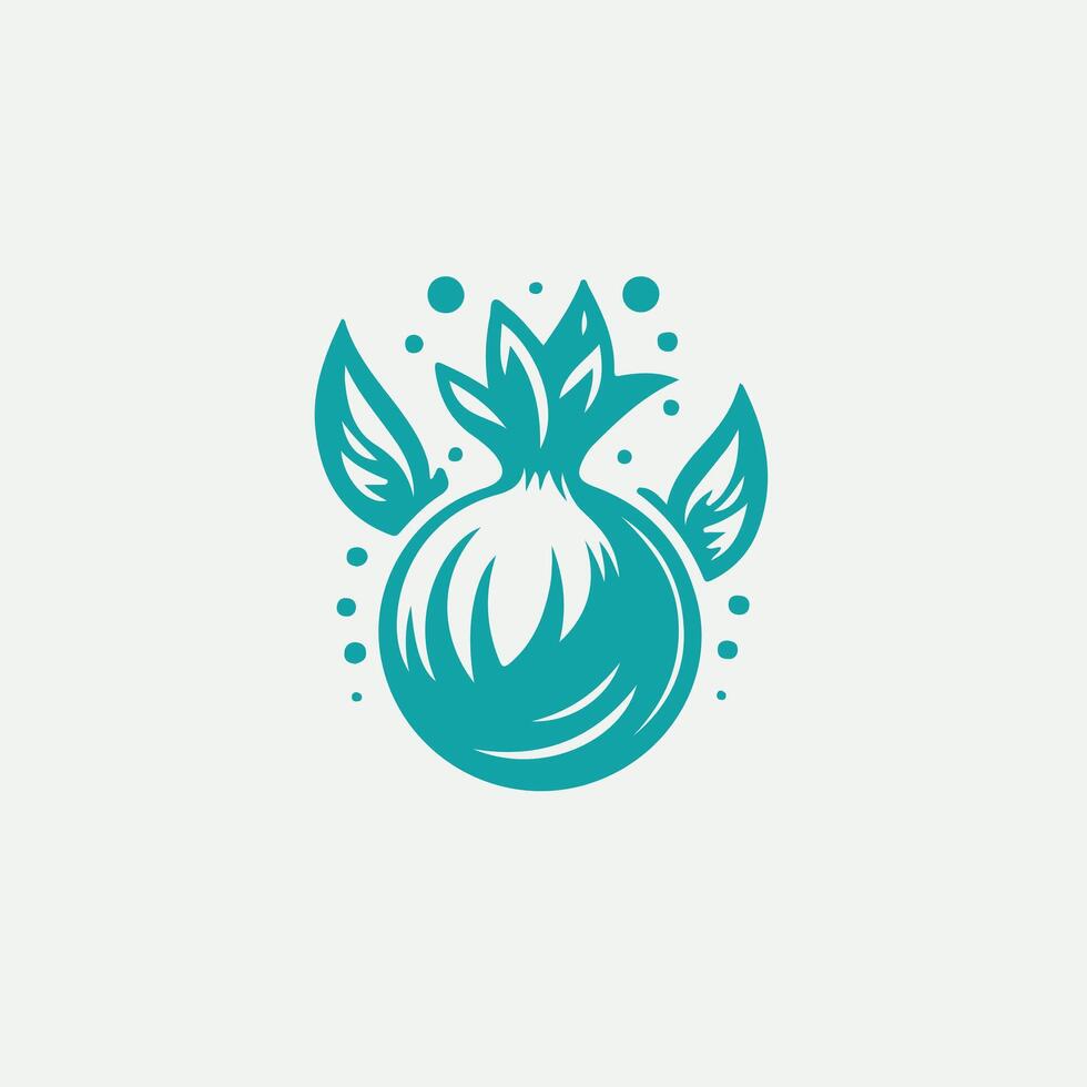 Soybean vegetable logo vector