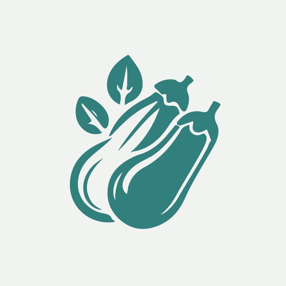 Onion vegetable logo vector