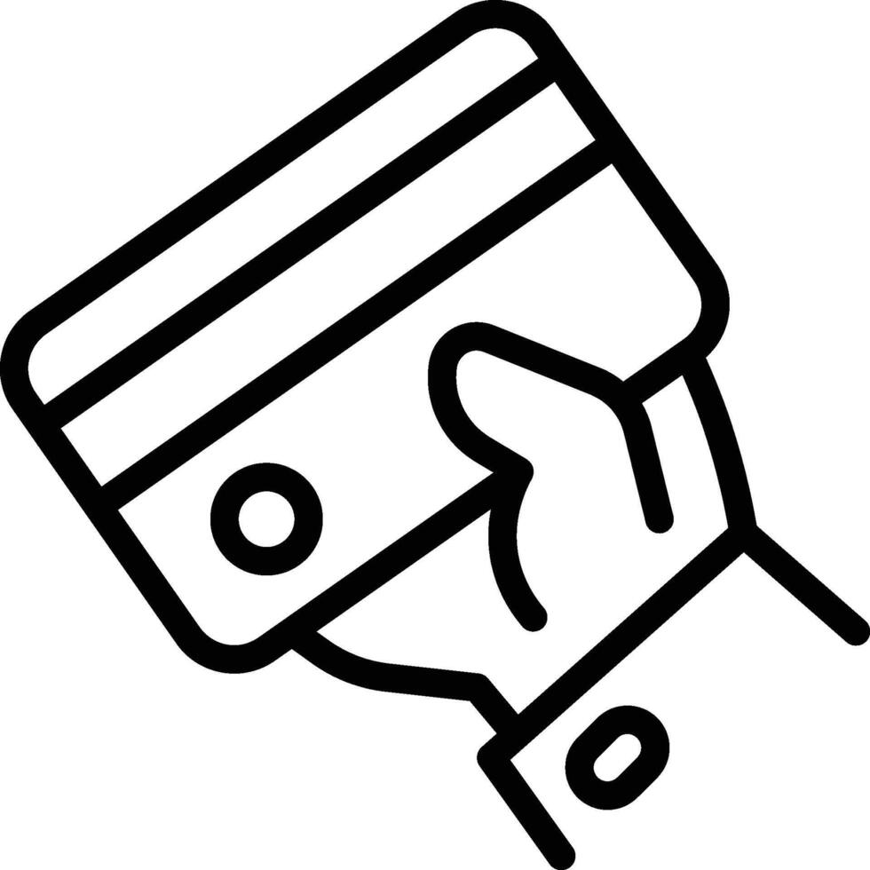 Debit Card Icon. Card Payment Icon vector