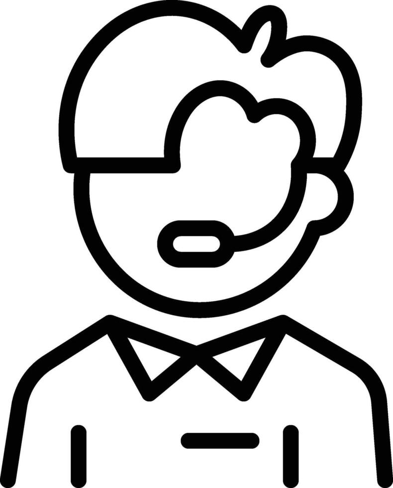 Costumer Service Icon. Online Service Icon vector