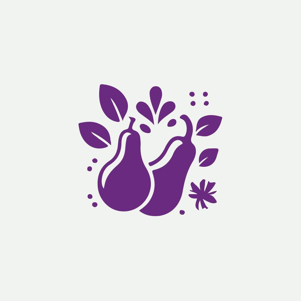 Beets vegetable logo vector